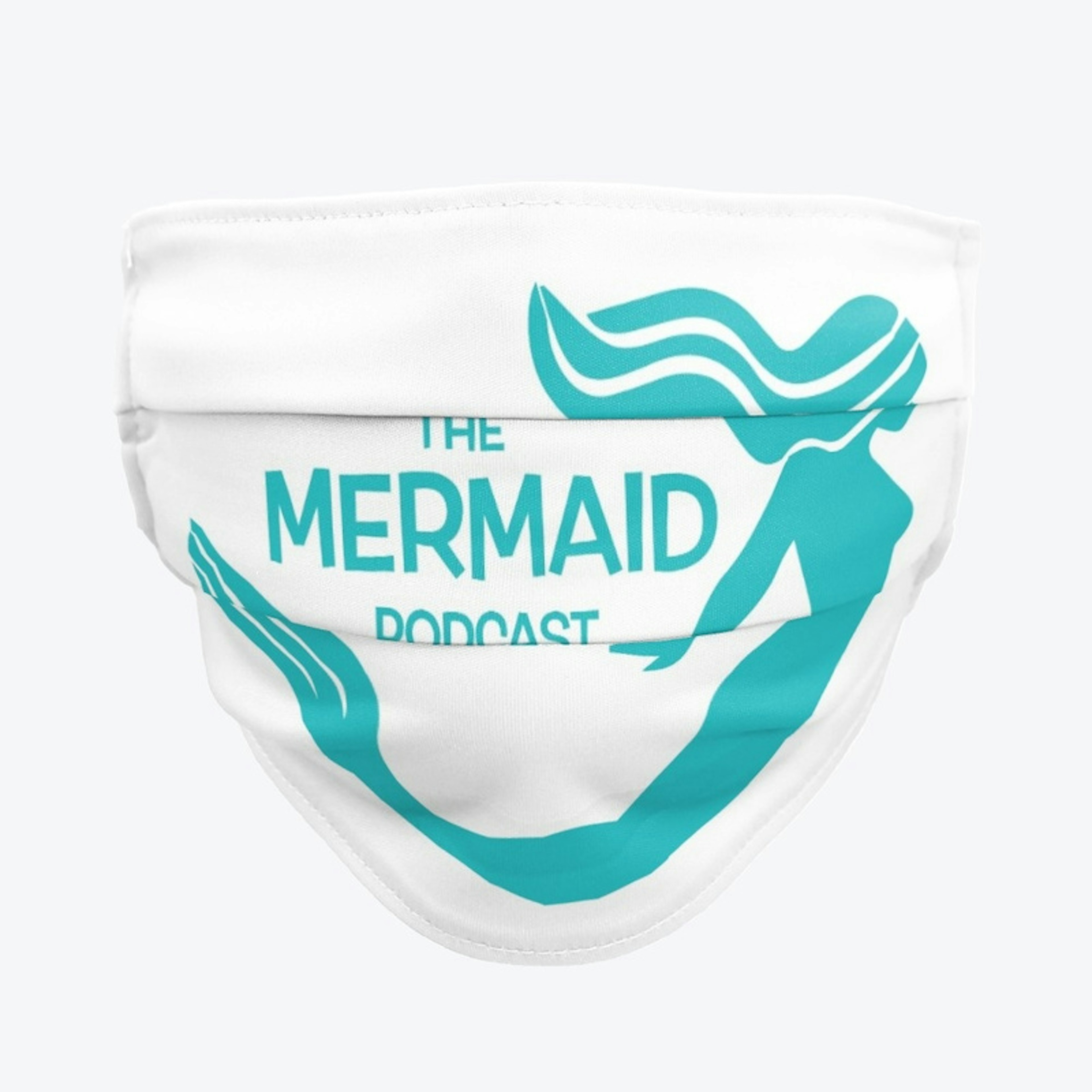 Mermaid Podcast - Blue Mermaid Face Mask